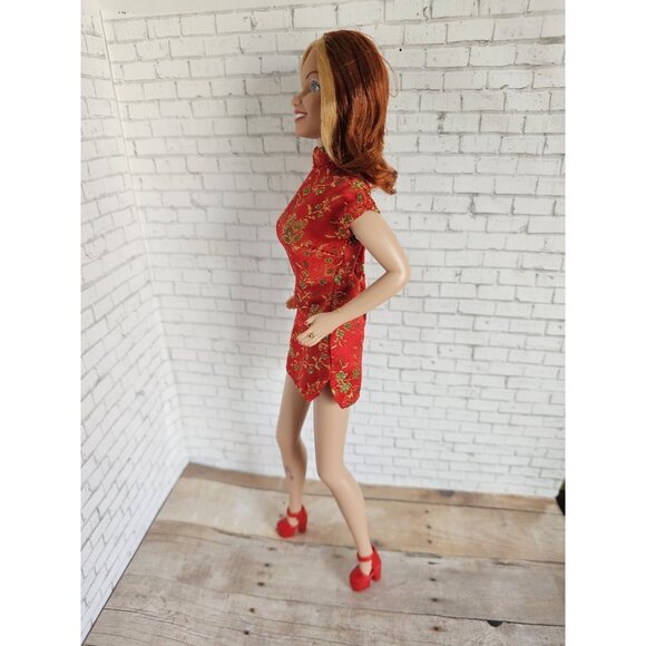 Galoob 1998 Ginger Spice On Tour Red Head Fashion Model Singer Doll Y2K - Picture 4 of 6